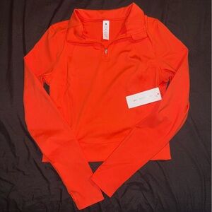 NWT LuX crosstrain half zip pullover